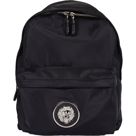 versace lion backpack|versace men's bag.